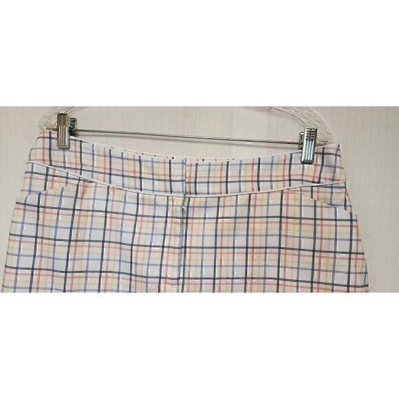 Tail White Label Golf Skort Multicolor White Plaid Size 12 - Picture 6 of 10